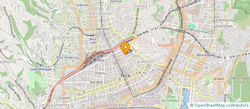 localisation de l'entreprise NICE SERVICES  NICE