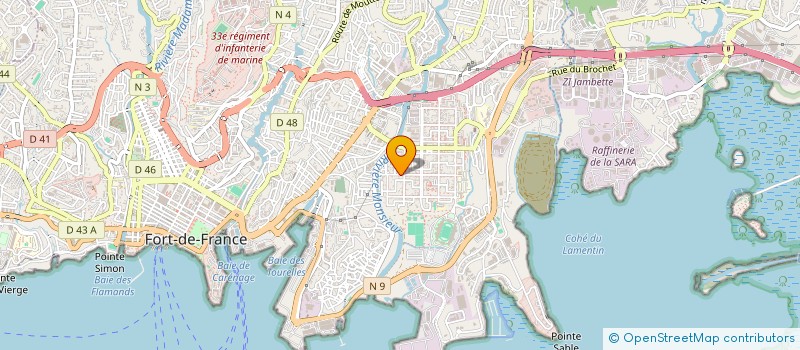 localisation de l'entreprise NICE SERVICES  FORT-DE-FRANCE