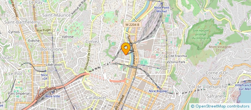 localisation de l'entreprise NICE SPORTS LOISIRS DES SOURDS à NICE