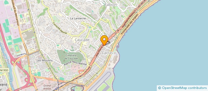 localisation de l'entreprise NICE TRANSFER SASU  NICE