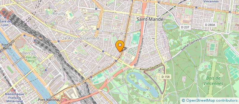 localisation de l'entreprise NICE TRAVEL à PARIS