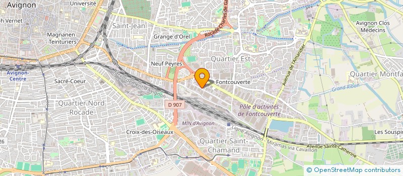 localisation de l'entreprise NICE VIE à AVIGNON