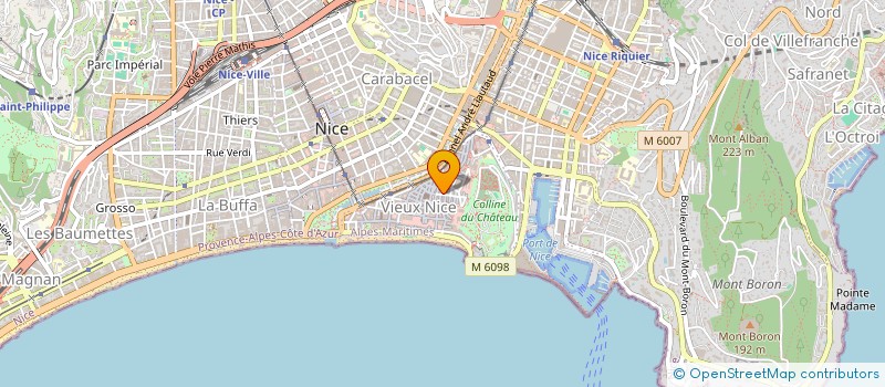 localisation de l'entreprise NICE VILLA  NICE