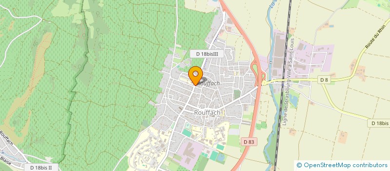 localisation de l'entreprise NICEA  ROUFFACH