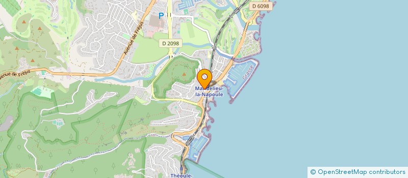 localisation de l'entreprise NICEA  MANDELIEU-LA-NAPOULE