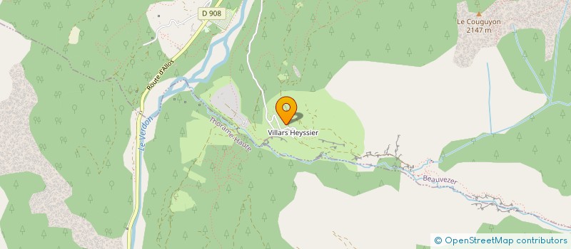 localisation de l'entreprise NICEA DOMUS  BEAUVEZER