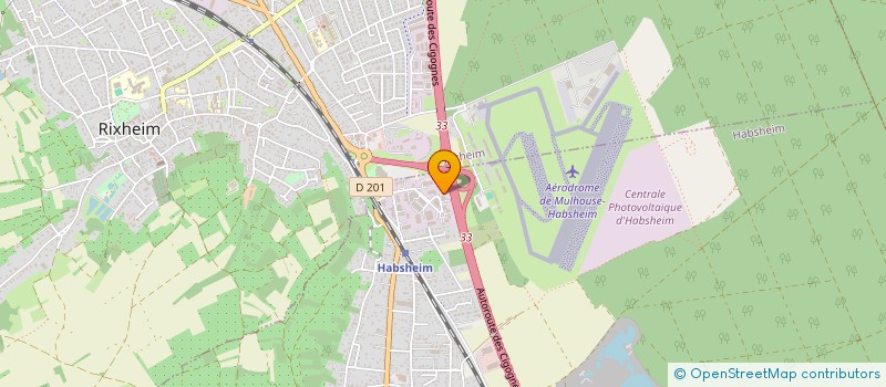 localisation de l'entreprise NICEA INVEST  HABSHEIM