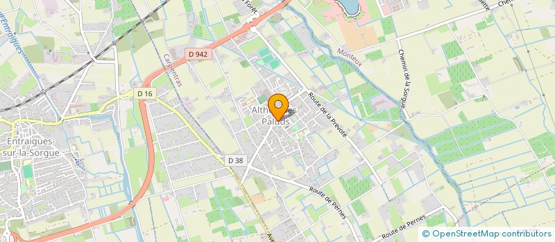 localisation de l'entreprise NICECONCEPT  ALTHEN-DES-PALUDS