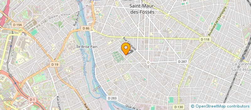 localisation de l'entreprise NICECREAM STUDIO à SAINT-MAUR-DES-FOSSES