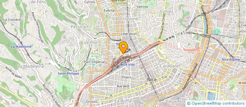 localisation de l'entreprise NICEDENT à NICE