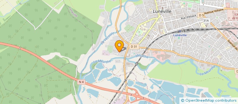 localisation de l'entreprise NICEGUIME  LUNEVILLE