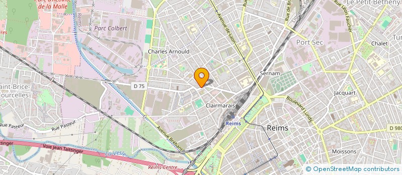 localisation de l'entreprise NICEL à REIMS