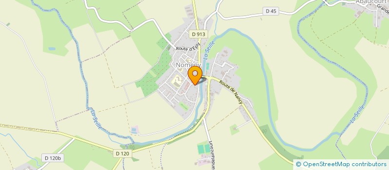 localisation de l'entreprise NICEL  NOMENY