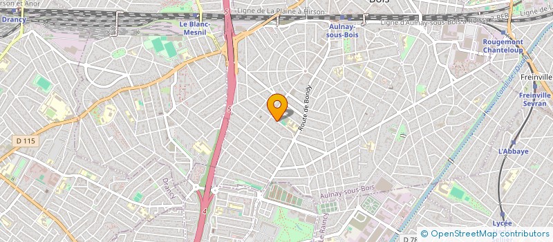 localisation de l'entreprise NICEL EVENTS à AULNAY-SOUS-BOIS