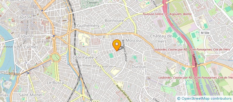 localisation de l'entreprise NICELIFE à TOULOUSE