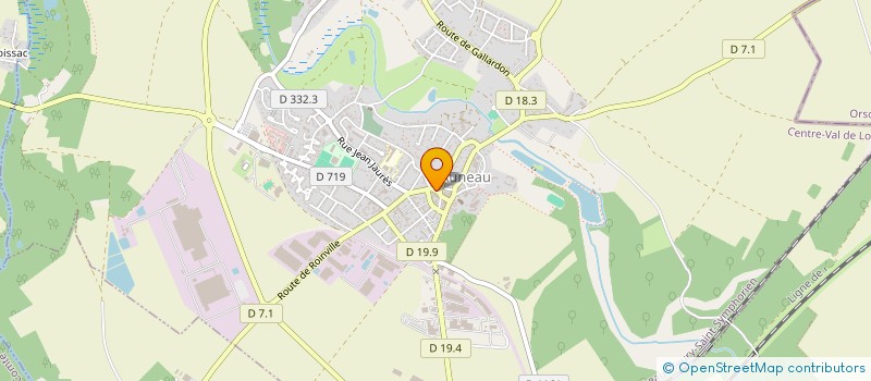 localisation de l'entreprise NICELO à AUNEAU-BLEURY-SAINT-SYMPHORIEN
