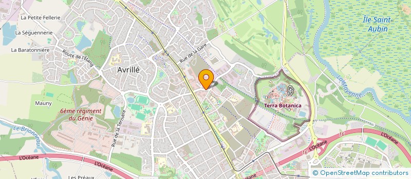 localisation de l'entreprise NICEPHORE à AVRILLE