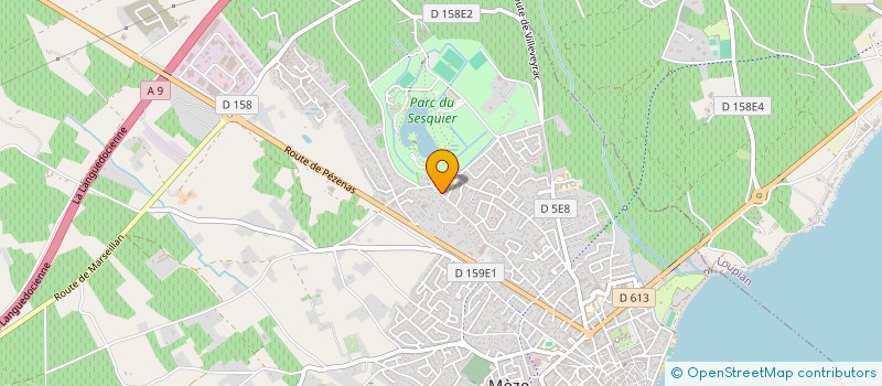 localisation de l'entreprise NICEPHORE CONSULT à MEZE