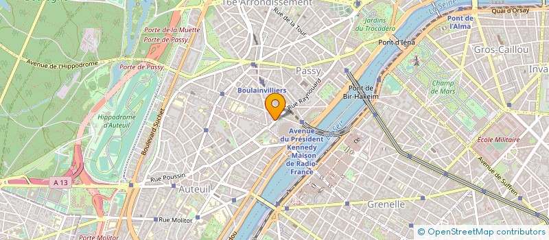 localisation de l'entreprise NICEPHORE NIEPCE à PARIS
