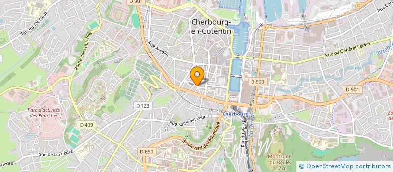 localisation de l'entreprise NICESCLA à CHERBOURG-EN-COTENTIN