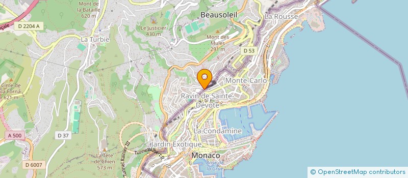 localisation de l'entreprise NICETIC à BEAUSOLEIL