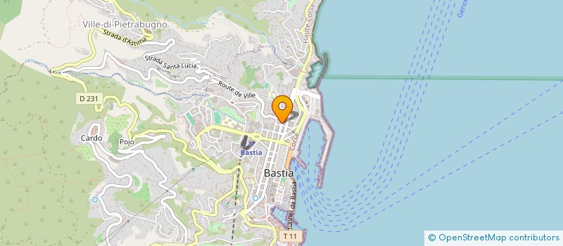 localisation de l'entreprise NICETOBE à BASTIA