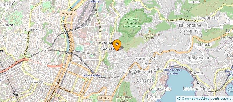 localisation de l'entreprise NICEURO à NICE