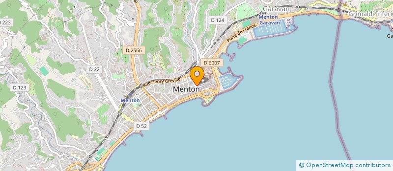 localisation de l'entreprise NICEVISTA ESTATE à MENTON