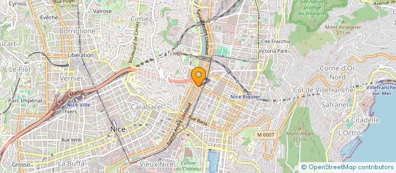 localisation de l'entreprise NICEXPO à NICE