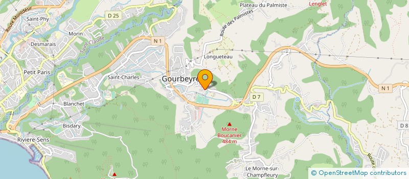 localisation de l'entreprise NICH' TI FOUFOU à GOURBEYRE