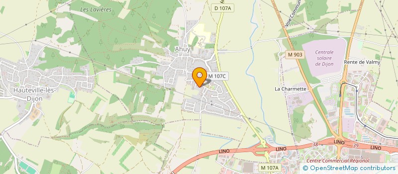 localisation de l'entreprise NICHE FRAGRANCE SAS  AHUY