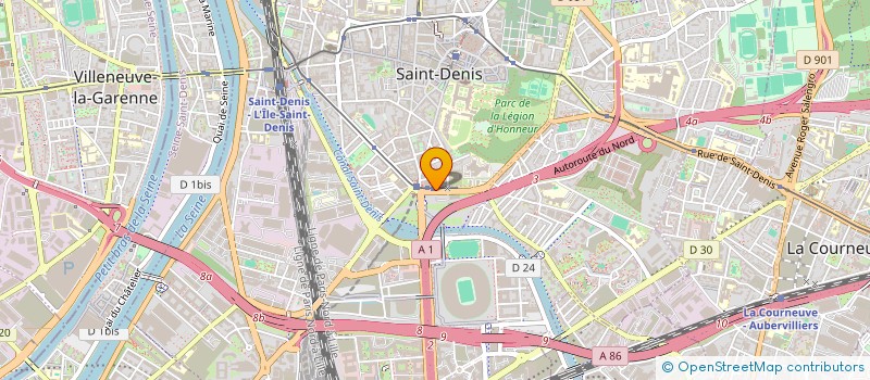 localisation de l'entreprise NICHENE TP à SAINT-DENIS