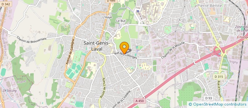 localisation de l'entreprise NICHLO  SAINT-GENIS-LAVAL