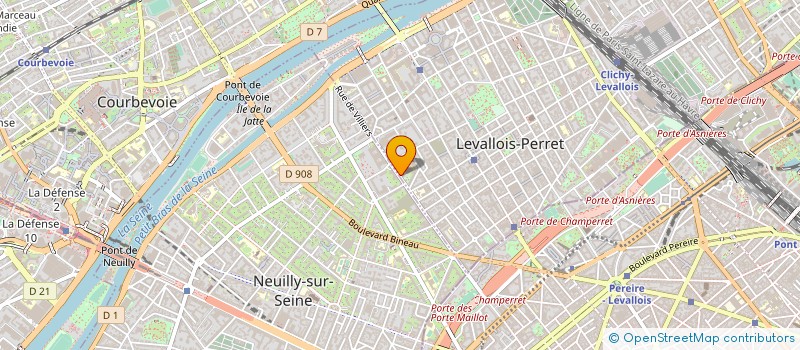 localisation de l'entreprise NICHOLAS ANGELL à LEVALLOIS-PERRET