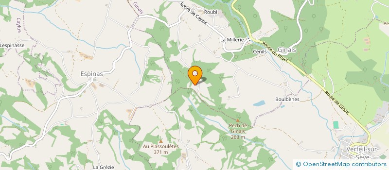 localisation de l'entreprise NICHOLSON, MICHAEL ET CARALYN  GINALS