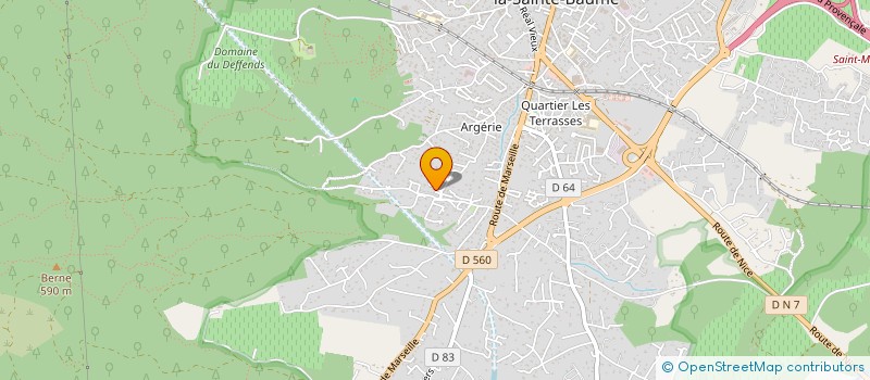 localisation de l'entreprise NICHRA à FUVEAU