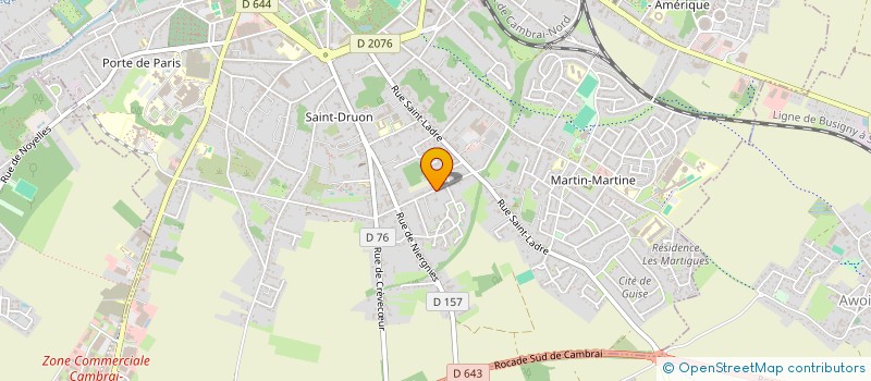 localisation de l'entreprise NICISOLATION à SERANVILLERS-FORENVILLE