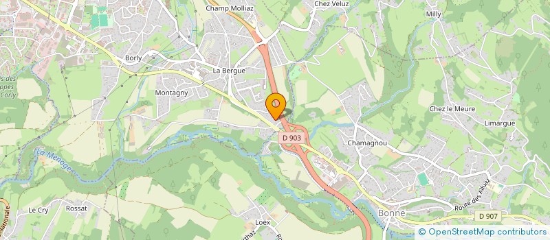 localisation de l'entreprise NICK&BENET PROPERTIES  CRANVES-SALES