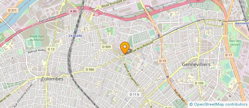 localisation de l'entreprise NICK SERVICES  ASNIERES-SUR-SEINE