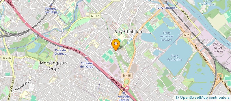 localisation de l'entreprise NICKEL à VIRY-CHATILLON