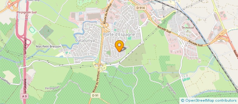 localisation de l'entreprise NICKEL  PERPIGNAN