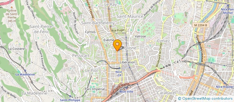 localisation de l'entreprise NICKEL ASSAINISSEMENT à NICE