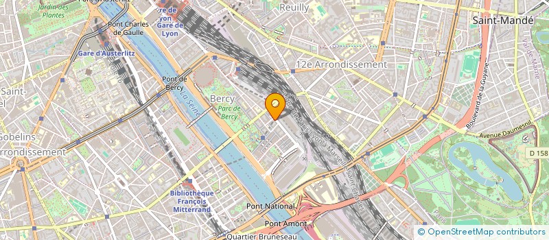 localisation de l'entreprise NICKEL CHROME à PARIS