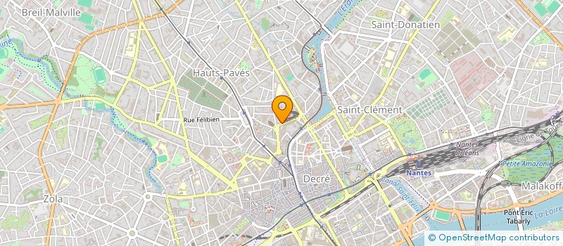 localisation de l'entreprise NICKEL CHROME SERVICES à NANTES