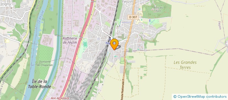 localisation de l'entreprise NICKEL PRO NETTOYAGE  FEYZIN