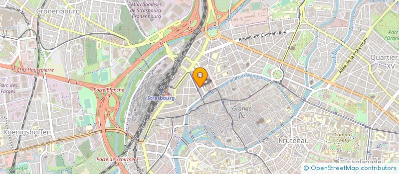 localisation de l'entreprise NICKO 2 à STRASBOURG
