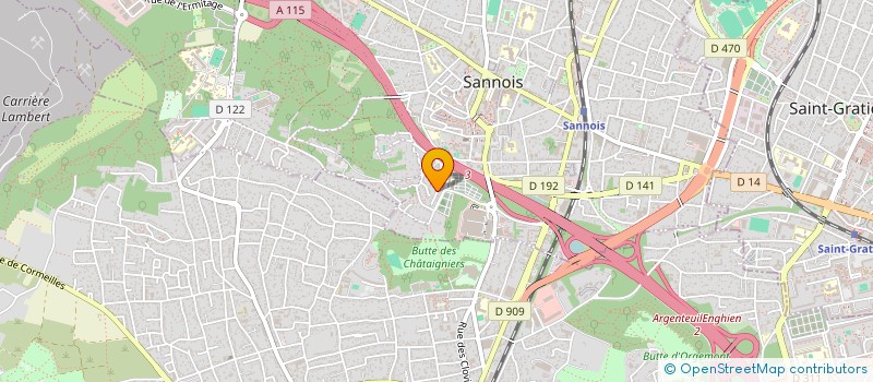 localisation de l'entreprise NICLA  SANNOIS