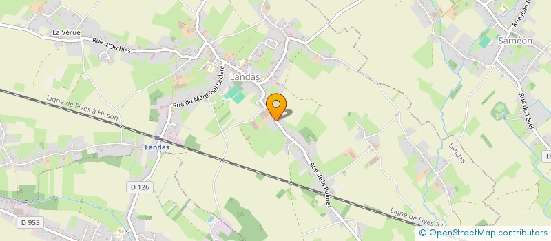 localisation de l'entreprise NICLAMACO  LANDAS