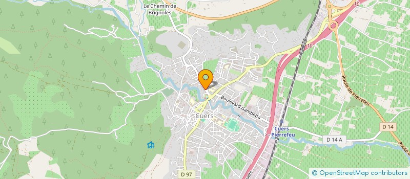 localisation de l'entreprise NICO à CUERS