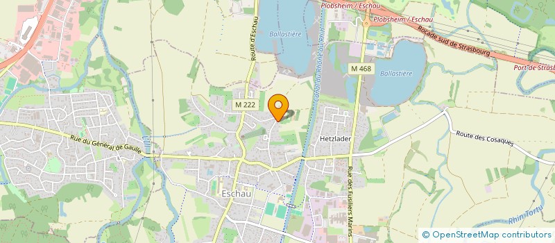 localisation de l'entreprise NICO  ESCHAU